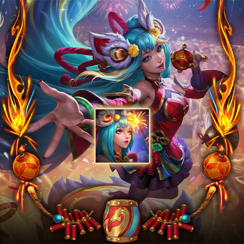 Firecracker Seraphine Border Set