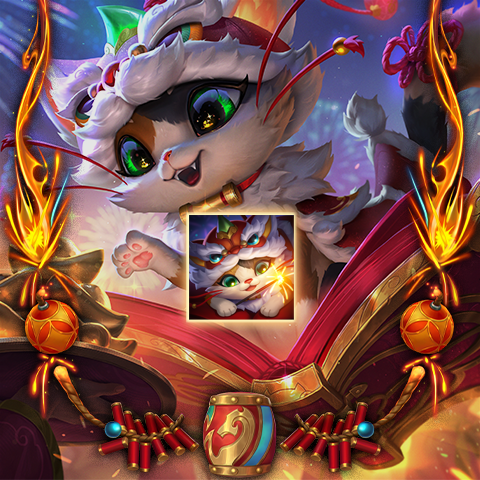 Firecracker Yuumi Border Set