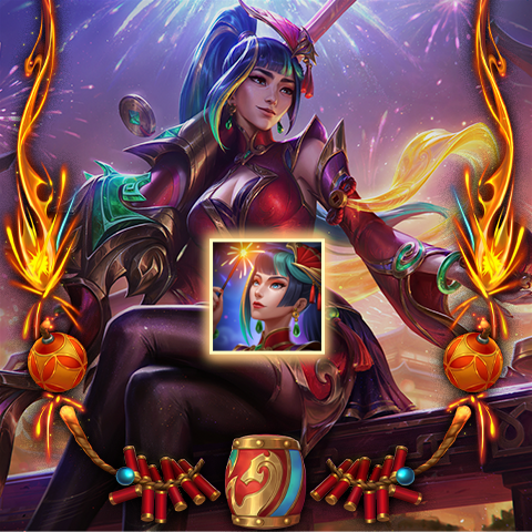 Firecracker Caitlyn Border Set